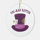 De Mad Hatter Keramisch Ornament (Links)