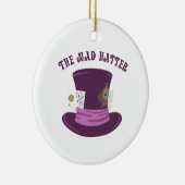 De Mad Hatter Keramisch Ornament (Rechts)