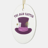 De Mad Hatter Keramisch Ornament (Links)