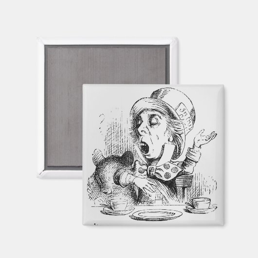De Mad Hatter Magneet (Voorkant / Achterkant)