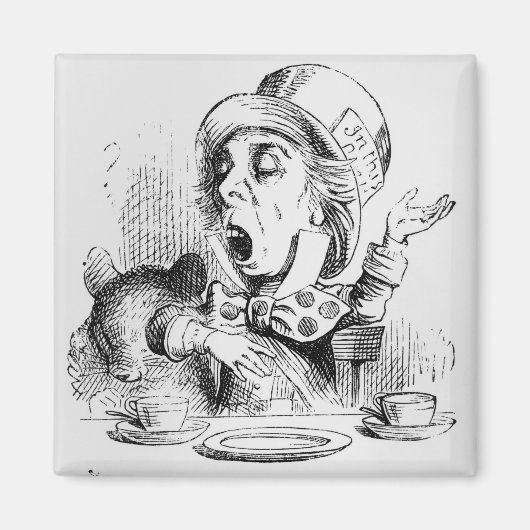 De Mad Hatter Magneet (Voorkant)