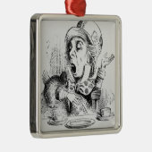 De Mad Hatter Metalen Ornament (Rechts)