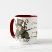 De Mad Hatter Mok (Voorkant links)