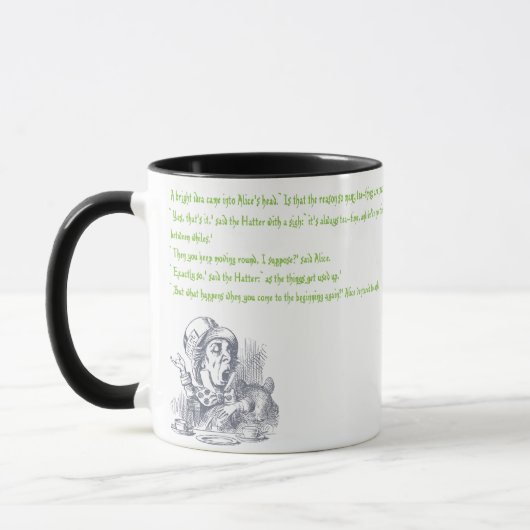 De Mad Hatter Mok (Links)