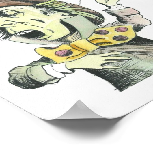 de Mad Hatter Poster (Hoek)