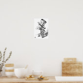 De Mad Hatter Poster (Keuken)