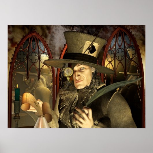 De Mad Hatter Print (Voorkant)