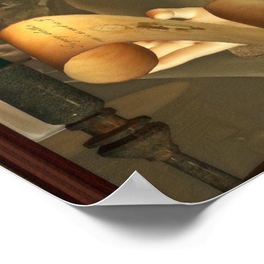 De Mad Hatter Print (Hoek)