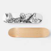De Mad Hatter Skateboard (Horizontaal)