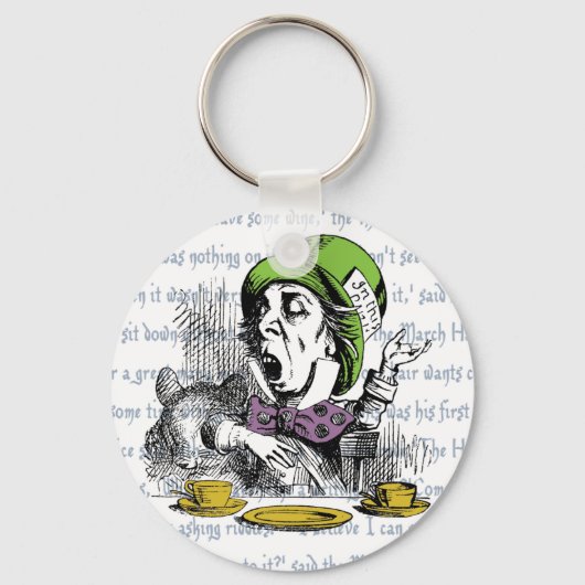 De Mad Hatter Sleutelhanger (Voorkant)