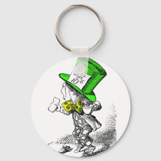 De Mad Hatter Sleutelhanger (Voorkant)