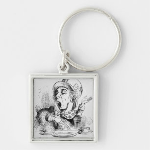 De Mad Hatter Sleutelhanger