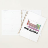 De Madness Periodic Table of Elements van Mendelee Planner (Display)