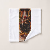 De Madonna della Candeletta Carlo Crivelli Kunst Bad Handdoek (Wasdoekje)