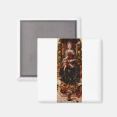 De Madonna della Candeletta Carlo Crivelli Kunst Magneet (Voorkant / Achterkant)