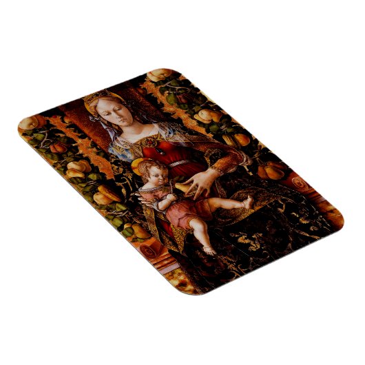 De Madonna della Candeletta door Carlo Crivelli Magneet (Rechterzijde)