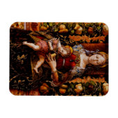 De Madonna della Candeletta door Carlo Crivelli Magneet (Horizontaal)