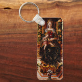 De Madonna della Candeletta door Carlo Crivelli Sleutelhanger (Voorkant)