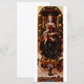 De Madonna della Candeletta van Carlo Crivelli (Voorkant / Achterkant)