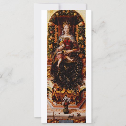 De Madonna della Candeletta van Carlo Crivelli (Voorkant)
