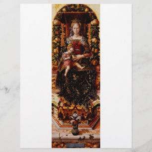 De Madonna della Candeletta van Carlo Crivelli Flyer