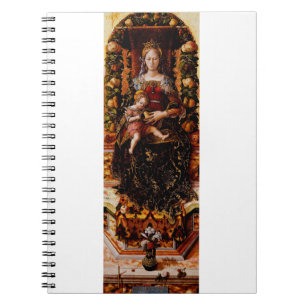 De Madonna della Candeletta van Carlo Crivelli Notitieboek
