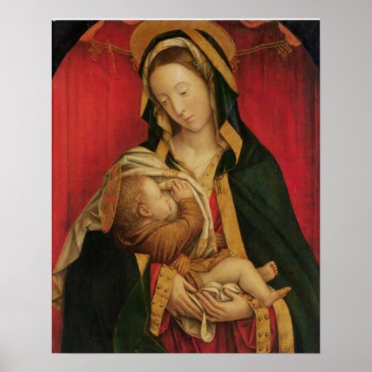 De Madonna die haar kind heeft gegeten, 1520-30 (o Poster (Voorkant)