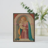 De Madonna en het kind Briefkaart (Staand voorkant)