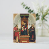 De Madonna en het kind Briefkaart (Staand voorkant)