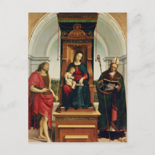 De Madonna en het kind Briefkaart