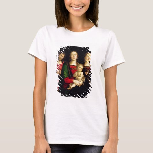 De Madonna en het kind met sint-janskruid de Bapti T-shirt (Voorkant)