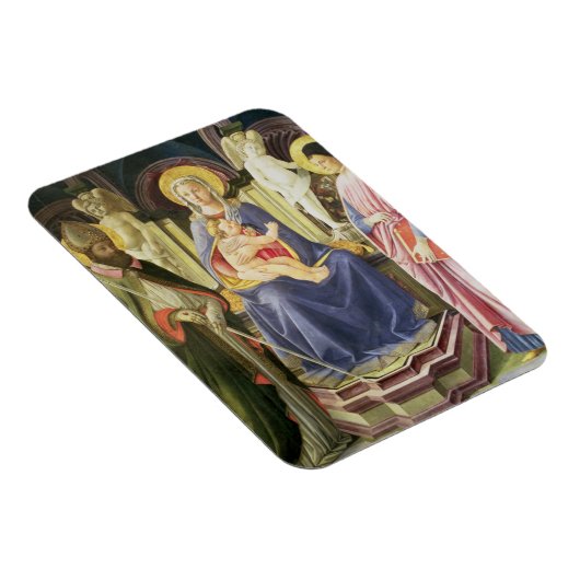 De Madonna en het Kind met SS. Clement en Justin, Magneet (Rechterzijde)