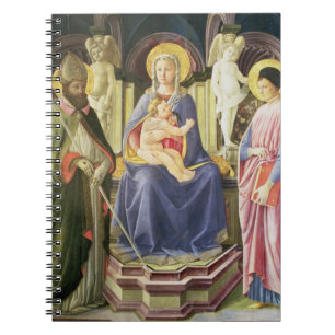 De Madonna en Kind met HH. Clement en Justin, Notitieboek