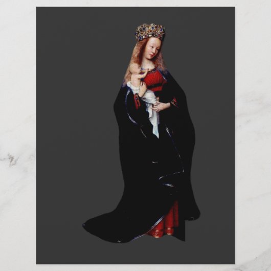 De Madonna in de Kerk door Jan van Eyck Flyer (Voorkant)