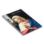 De Madonna in het gebed, een landschap buiten Notitieboek (Rechterzijde)
