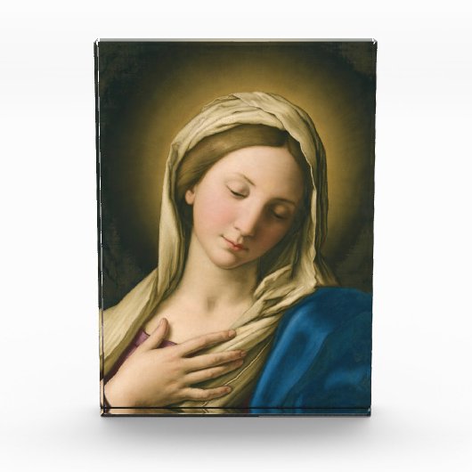 De Madonna in het gebed Fotoblokken (Voorkant)