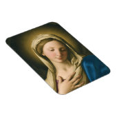 De Madonna in het gebed Magneet (Rechterzijde)