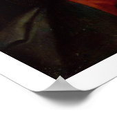 De Madonna in Sorrow (olie op doek) Poster (Hoek)