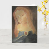 De Madonna Kaart (Gele Bloem)