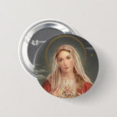 De Madonna Ronde Button 5,7 Cm (Voorkant /achterkant)