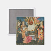 De Madonna van de Heilige Girdle, 1456 (tempera op Magneet (Voorkant / Achterkant)