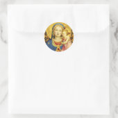 De Madonna van de nederigheid Stickers door Fra An (Tas)