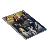 De Madonna van de Rosary met SS Dominic, Catheri Notitieboek (Rechterzijde)