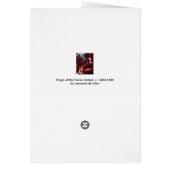 De Madonna van de Rotsen van Leonardo da Vinci (Achterkant)