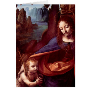 De Madonna van de Rotsen van Leonardo da Vinci