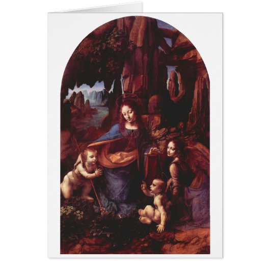 De Madonna van de Rotsen van Leonardo da Vinci (Voorkant)