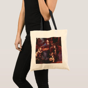 De Madonna van de Rotsen van Leonardo da Vinci Tote Bag