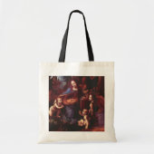 De Madonna van de Rotsen van Leonardo da Vinci Tote Bag (Voorkant)