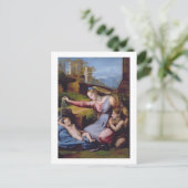 De Madonna van het Blauwe Diadem of de Madonna van Briefkaart (Staand voorkant)