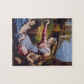 De Madonna van het Blauwe Diadem of de Madonna van Legpuzzel (Horizontaal)